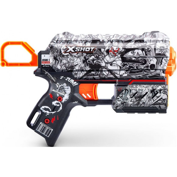 Фото - Бластер багатозарядний ZURU Skins Flux Illustrate (8 патронів) (36516D)