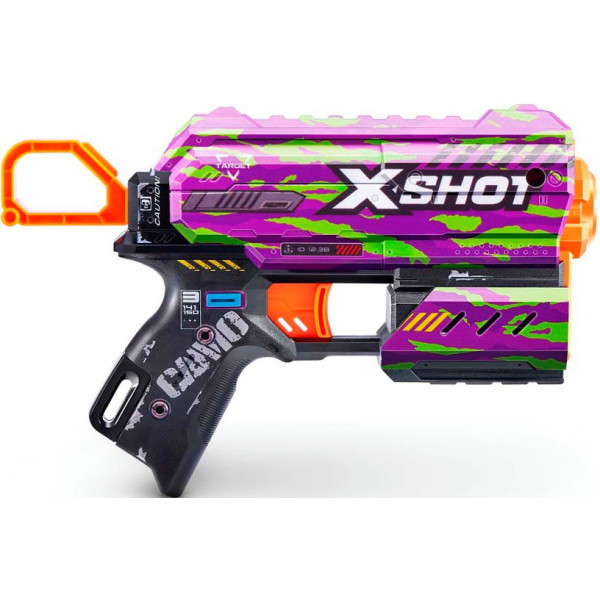 Фото - Бластер многозарядный ZURU X-Shot Skins Flux Crucifer, 8 патронов (36516J)