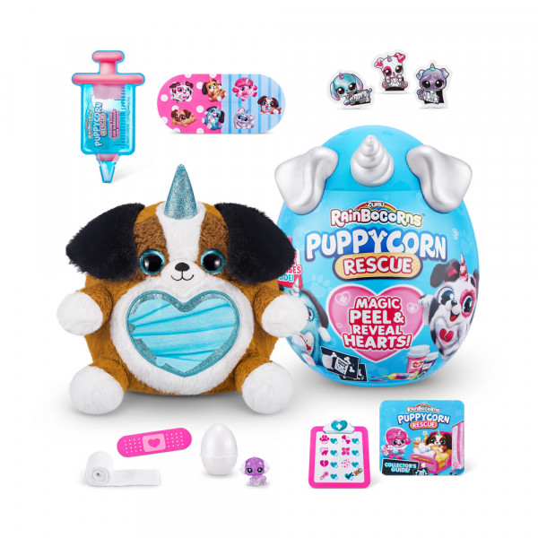 Фото - М'яка іграшка-сюрприз Rainbocorns Rainbocorns-B (серія Puppycorn Rescue) (9261B)