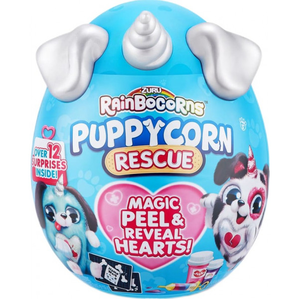 Фото - М'яка іграшка-сюрприз Rainbocorns Rainbocorns-B (серія Puppycorn Rescue) (9261B)