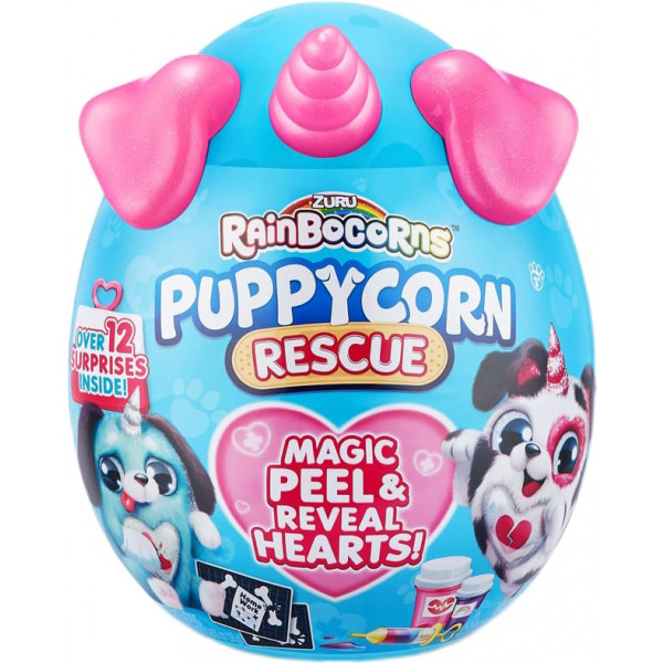 Фото - М'яка іграшка-сюрприз Rainbocorns Rainbocorns-D (серія Puppycorn Rescue) (9261D) Фото - М'яка іграшка-сюрприз Rainbocorns Rainbocorns-D (серія Puppycorn Rescue) (9261D)