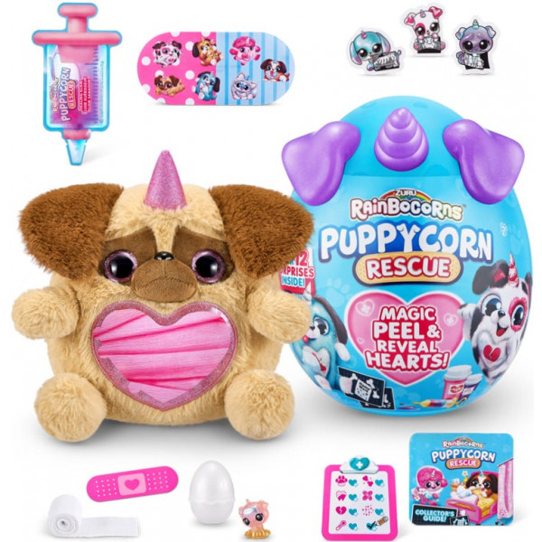Фото - Мягкая игрушка-сюрприз Rainbocorns Rainbocorns-E (серия Puppycorn Rescue) (9261E)