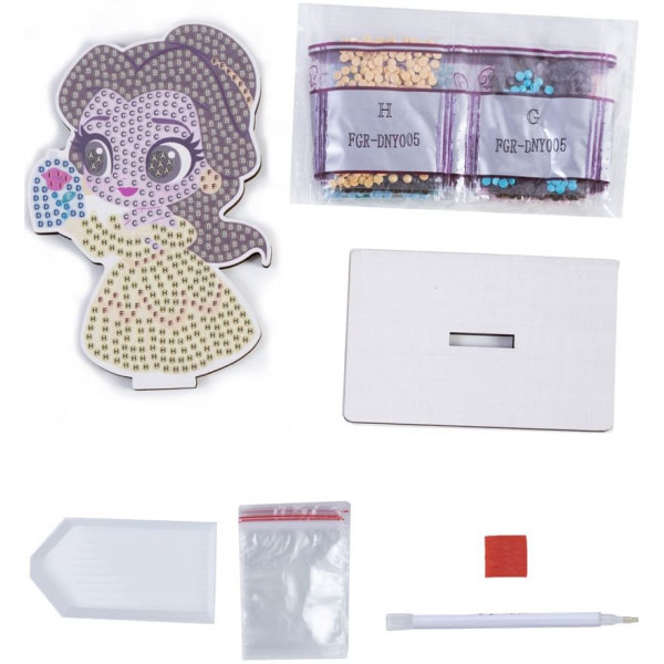 Фото - Алмазний живопис Crystal Art Белль (CAFGR-DNY005)