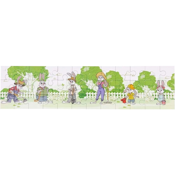 Фото - Пазли (3-4 роки) JoyBand-Bontoy «Садівники»(36 елем.) (PB06)