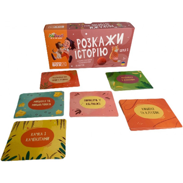 Фото - Настільна гра (3-4 роки) JoyBand-Bontoy «Розкажи історію». Серія №3 (WB103)