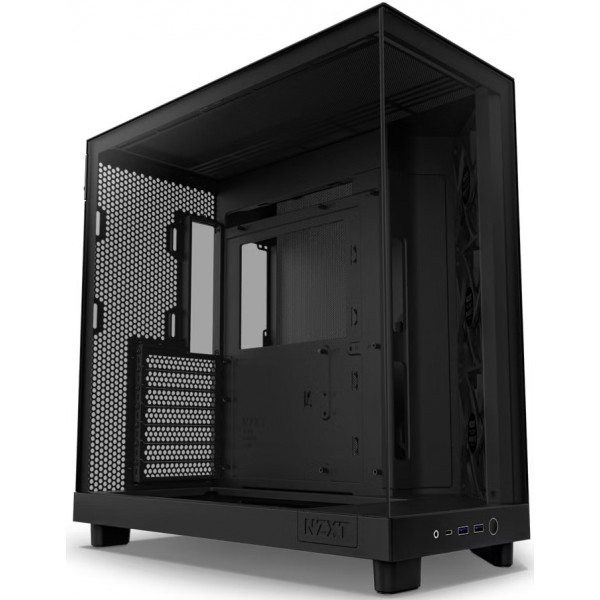 Фото - Корпус NZXT H6 Flow Black (CC-H61FB-01)