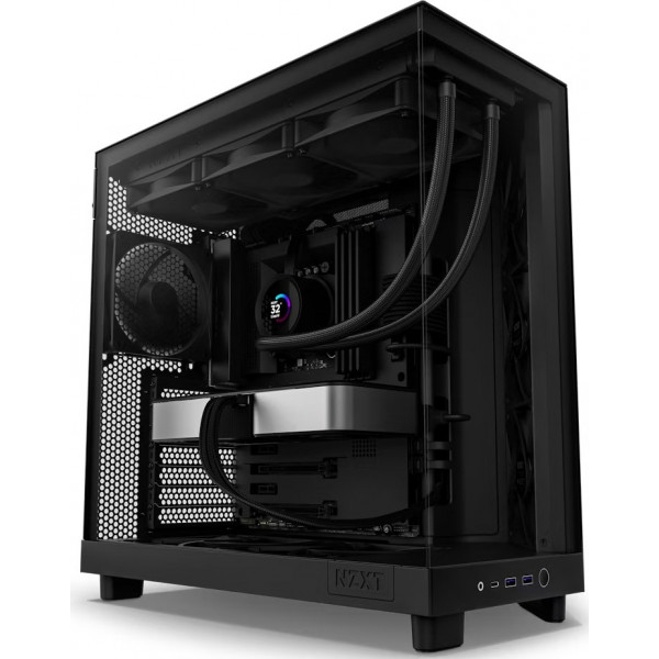 Фото - Корпус NZXT H6 Flow Black (CC-H61FB-01)