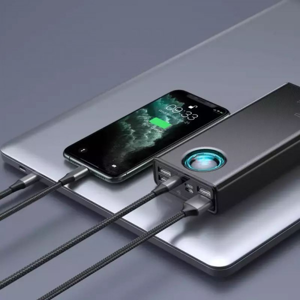 Фото - Батарея мобільна Baseus Amblight 30000mAh +Type-c (PPLG000101)