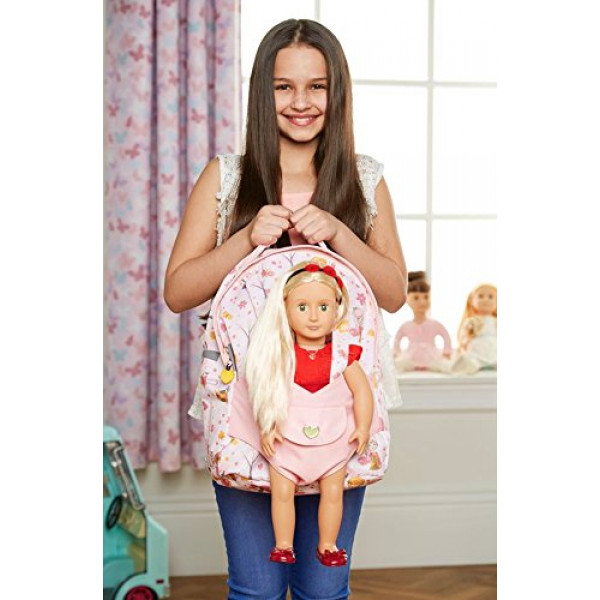 Фото - Одяг та аксесуари для ляльки Our Generation Рюкзак Рожевий (BD37237Z)