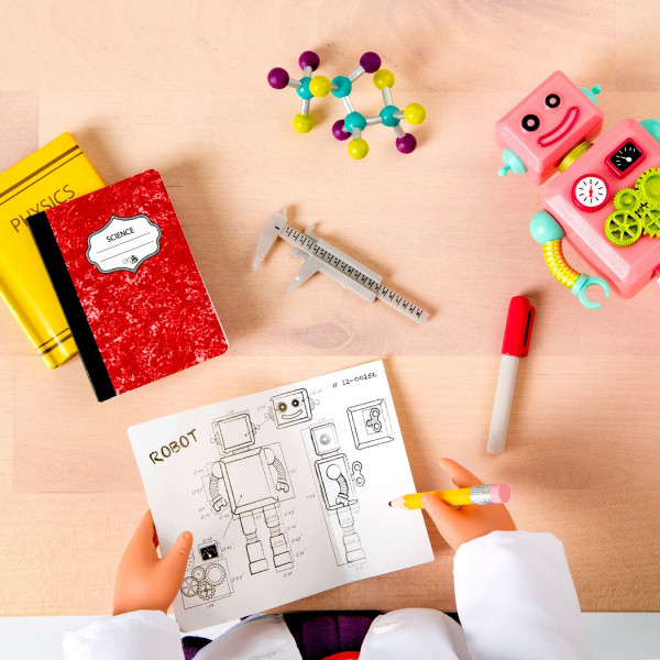 Фото - Одяг та аксесуари для ляльки Our Generation Шкільний Науковий Набір (BD37431D)