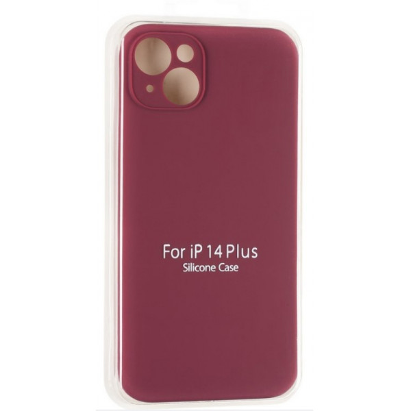 Фото - Чехол для смартфона Gelius Original Full Soft Case for iPhone 14 Plus Marsala (91317)