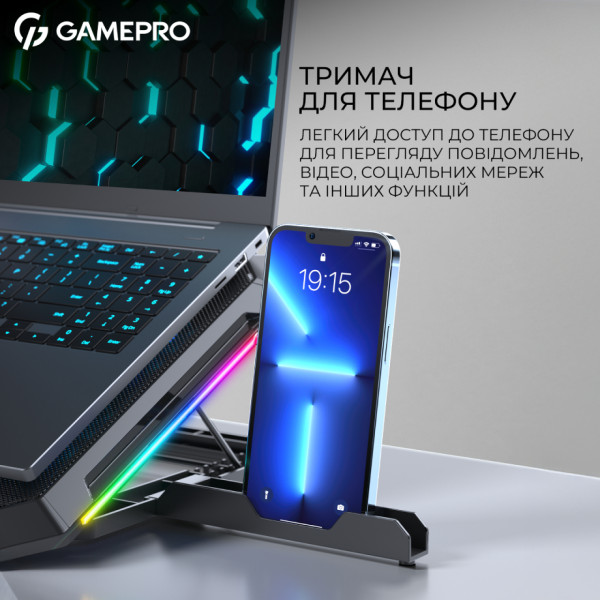 Фото - Подставка под ноутбук охлаждающая GamePro CP795