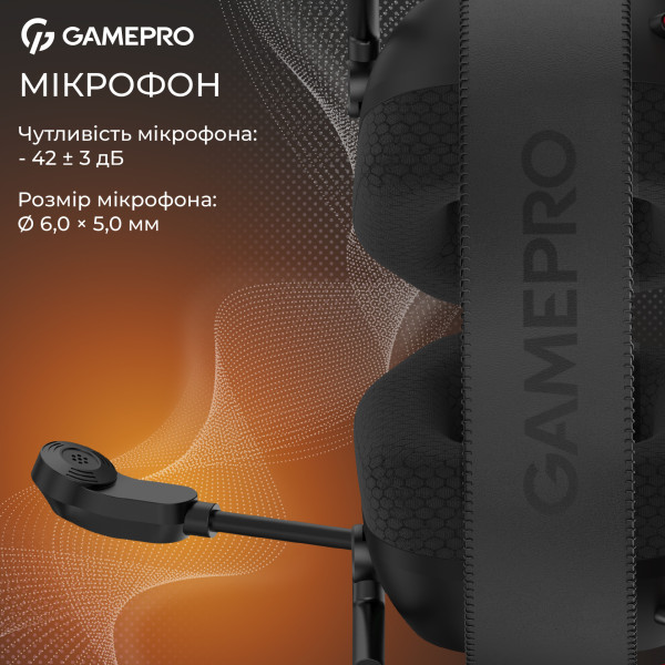 Фото - Гарнітура бездротова ігрова GamePro Genesis Mercury Pro (HSW120B)