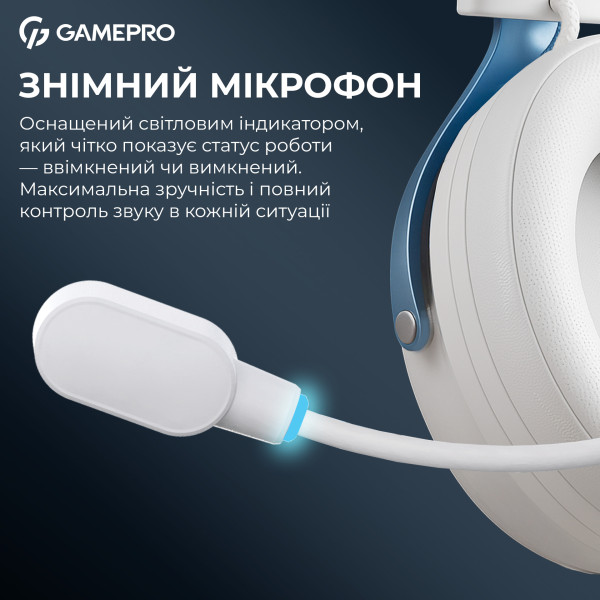 Фото - Гарнитура беспроводная игровая GamePro Asgard Skadi (HSW191WB)