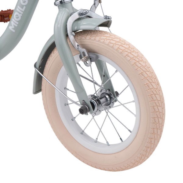 Фото - Двухколёсный велосипед Miqilong LS 12'' Olive (RBB-LS12-OLIVE)
