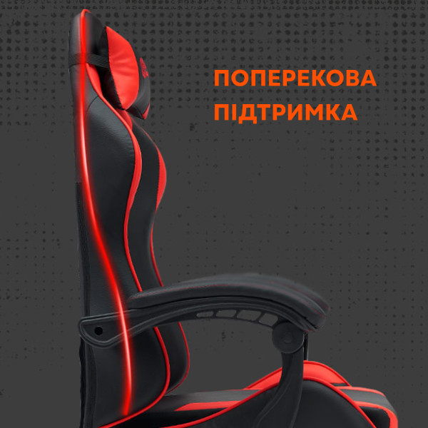 Фото - Кресло для геймеров Canyon Core SGCH2 Black Red (CNE-SGCH2R)