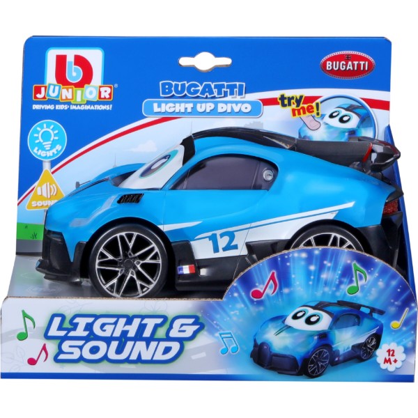 Фото - Инерционный игровой транспорт для малыша Bb Junior Bugatti Divo (16-81208)