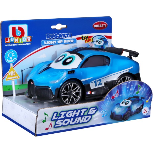 Фото - Инерционный игровой транспорт для малыша Bb Junior Bugatti Divo (16-81208)