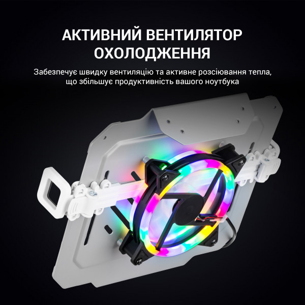 Фото - Подставка под ноутбук охлаждающая OfficePro LH474W White