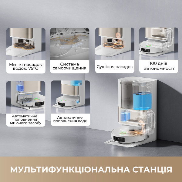 Фото - Робот-пылесос моющий Dreame L50 Pro Ultra
