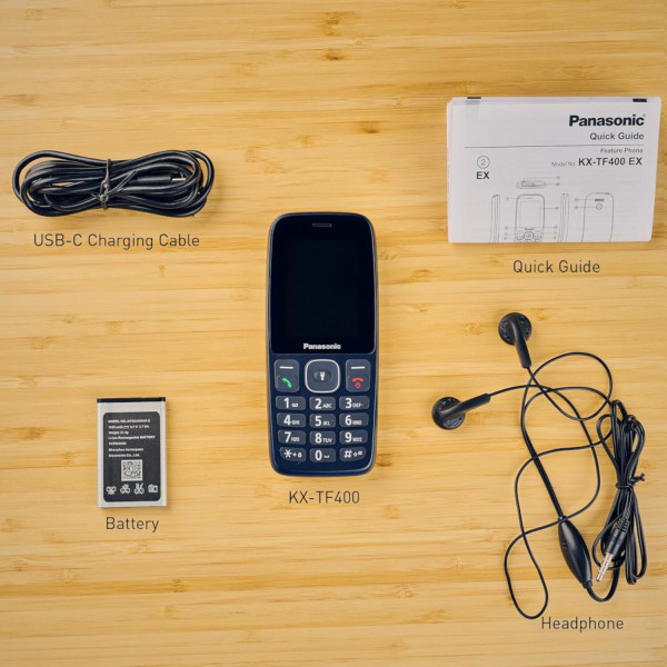Фото - Мобільний телефон Panasonic KX-TF400EXC Blue