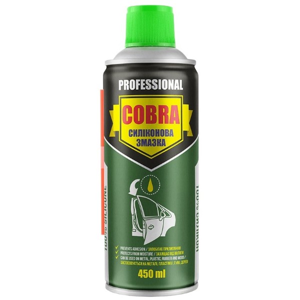 Фото - Змазка для авто NOWAX SILICONE SPRAY COBRA 450 мл (NX45200)