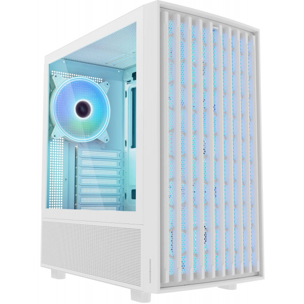 Фото - Корпус Modecom BREEZE USB 3.0x2 USB-Cx1 ARGB WHITE без БЖ (AT-BREEZE-MG-ARGB-20-0000)