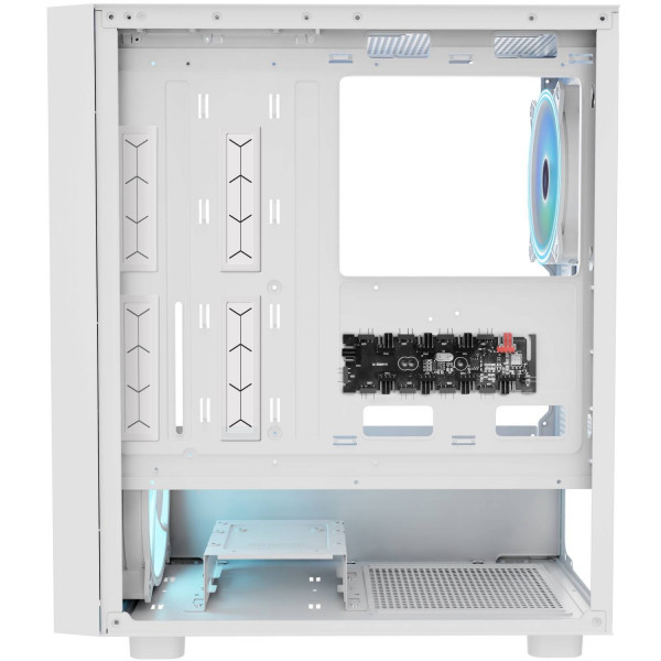 Фото - Корпус Modecom BREEZE USB 3.0x2 USB-Cx1 ARGB WHITE без БЖ (AT-BREEZE-MG-ARGB-20-0000)