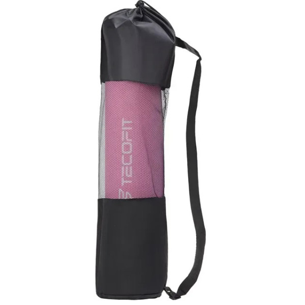 Фото - Килимок для йоги та фітнесу TECOFIT EVA 173x61x0.6 см Рожевий +чохол-сумка у подарунок (TOP240214836/2)