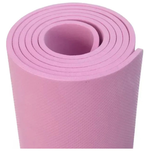 Фото - Килимок для йоги та фітнесу TECOFIT EVA 173x61x0.6 см Рожевий +чохол-сумка у подарунок (TOP240214836/2)