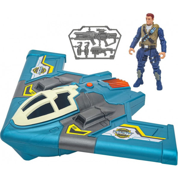 Фото - Набір ігрових фігурок A.C.I.D. МорфоЗор Винищувач AIRZ B-2 (535200)