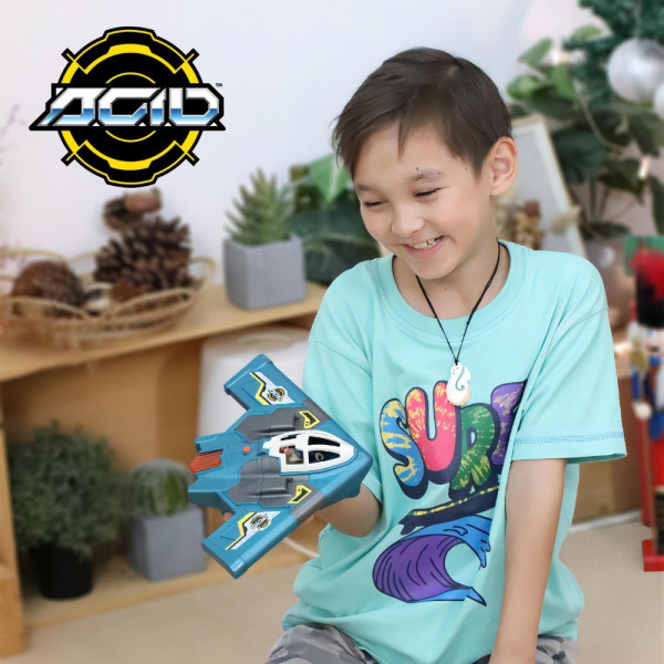 Фото - Набір ігрових фігурок A.C.I.D. МорфоЗор Винищувач AIRZ B-2 (535200)