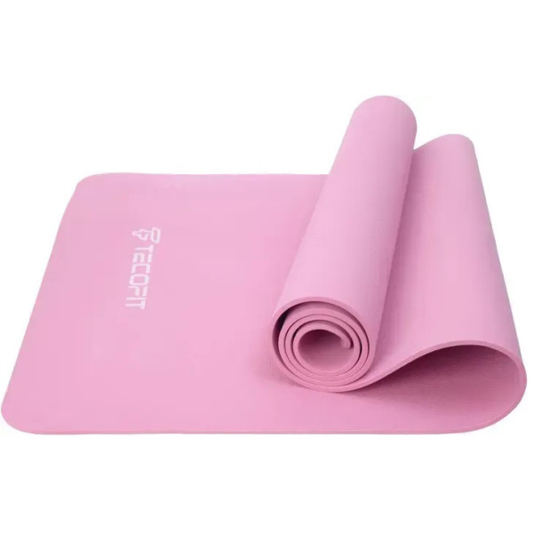 Фото - Килимок для йоги та фітнесу TECOFIT EVA 173x61x0.6 см Рожевий +чохол-сумка у подарунок (TOP240214836/2)