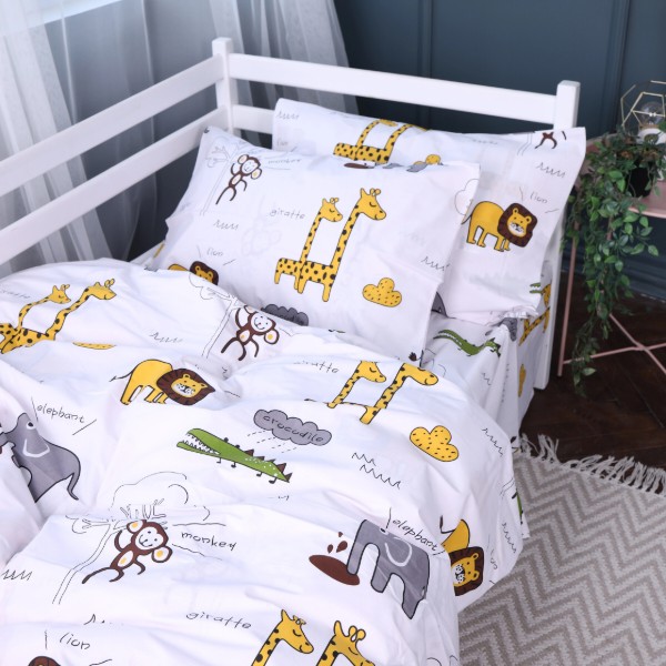 Фото - Комплект постільної білизни дитячий MirSon 143х210 см Kids Time 17-0132 Lion King Бязь (2200007074457)
