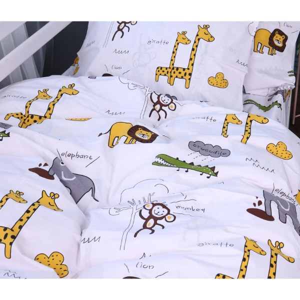 Фото - Комплект постільної білизни дитячий MirSon 143х210 см Kids Time 17-0132 Lion King Бязь (2200007074457)