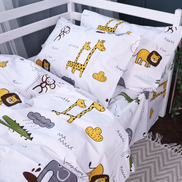 Фото - Комплект постільної білизни дитячий MirSon 143х210 см Kids Time 17-0132 Lion King Бязь (2200007074457)