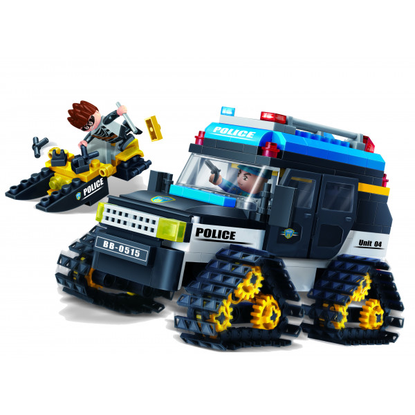 Фото - Пластиковий конструктор Banbao
"Поліція" (315 Ел.) Снігохід (7007)