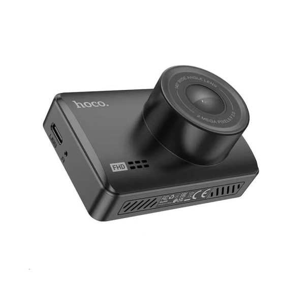 Фото - Відеореєстратор HOCO DV2 Driving recorder with display Black (6942007608176)