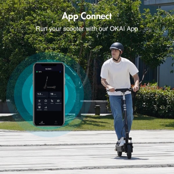 Фото - Електросамокат OKAI ES40-Black