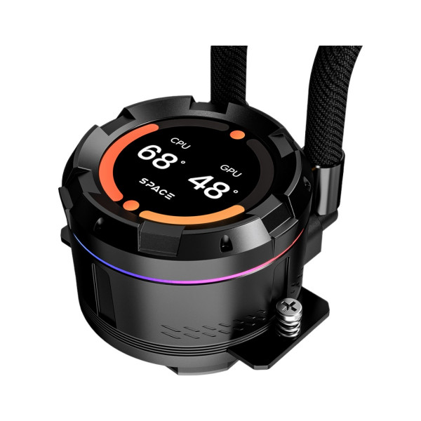 Фото - Водяна система охолодження ID-Cooling Space LCD SL360 XE