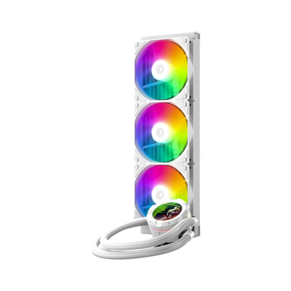 Фото - Уцінка - Водяна система охолодження ID-Cooling Space LCD SL360 XE White
