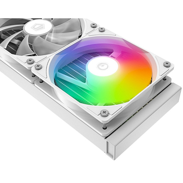 Фото - Уцінка - Водяна система охолодження ID-Cooling Space LCD SL360 XE White