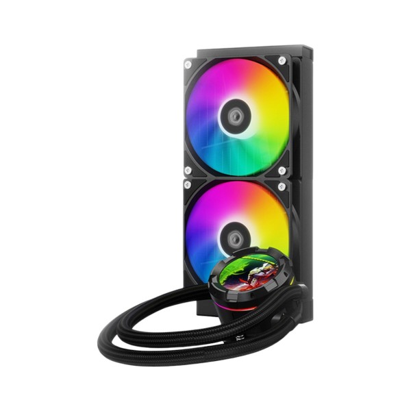 Фото - Водяна система охолодження ID-Cooling Space LCD SL240 XE