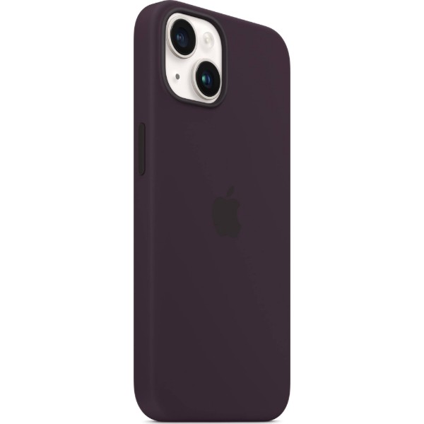 Фото - Чохол для смартфону  Silicone Case with Magnetic Ring iPhone 14 Elderberry