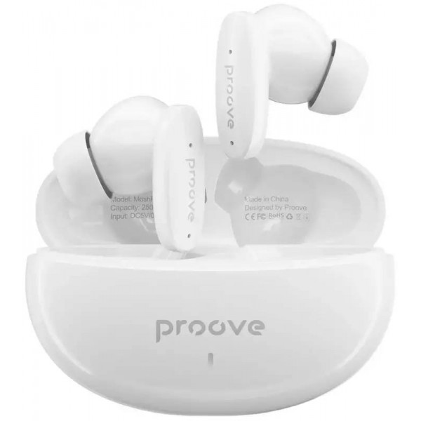 Фото - Навушники вкладиші бездротові TWS Proove MoshPit TWS White Glossy (492080003)
