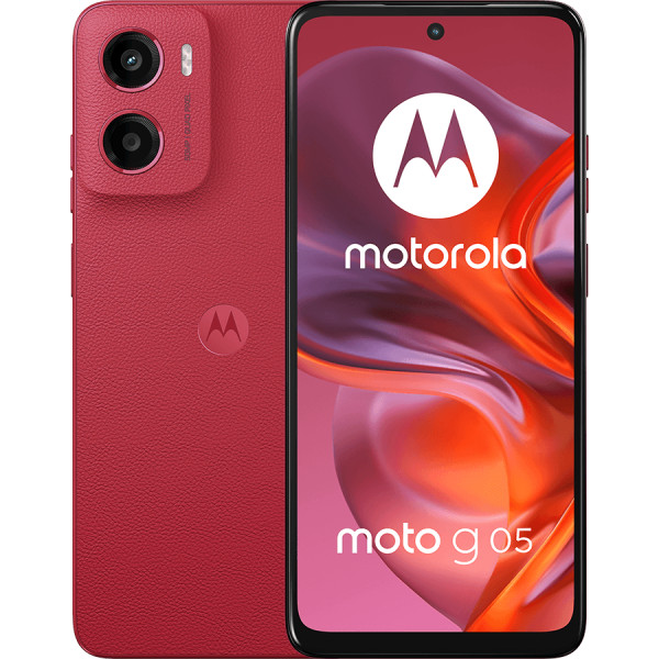 Фото - Смартфон Motorola G05 4/128Gb Plum Red