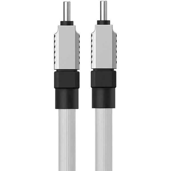Фото - Кабель синхронізації даних Baseus CoolPlay Series Fast Charging Type-C to iP 20W 2m White (CAKW000102)