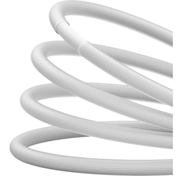 Фото - Кабель синхронізації даних Baseus CoolPlay Series Fast Charging Type-C to iP 20W 2m White (CAKW000102)