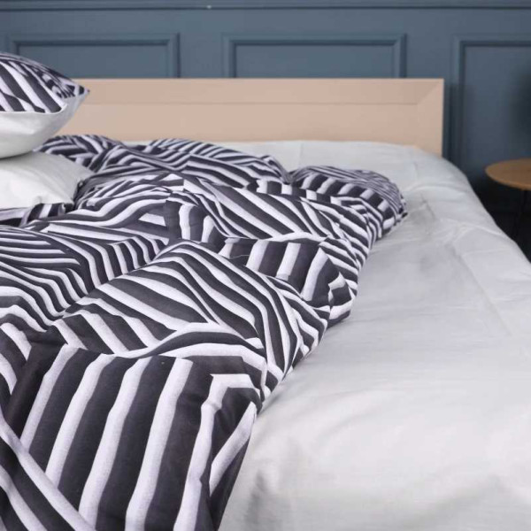 Фото - Комплект постільної білизни дитячий MirSon 110х140 см Ranforce Elite 17-0629 Diamond Black White Ранфорс (2200008464684)