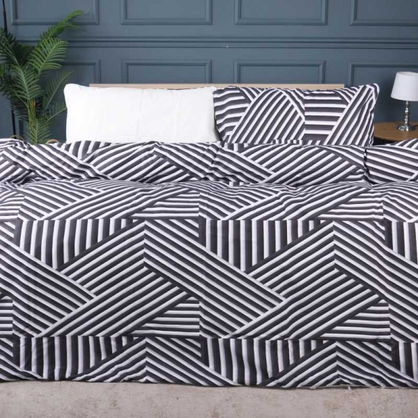 Фото - Комплект постільної білизни дитячий MirSon 110х140 см Ranforce Elite 17-0629 Diamond Black White Ранфорс (2200008464684) Фото - Комплект постільної білизни дитячий MirSon 110х140 см Ranforce Elite 17-0629 Diamond Black White Ранфорс (2200008464684)